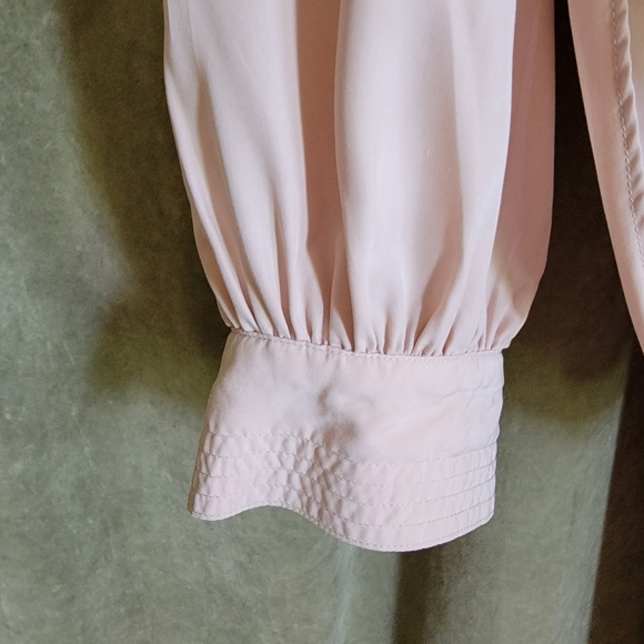 NWOT FREE PEOPLE Love Until Tomorrow Light Blush Blouse - Picture 5 of 9